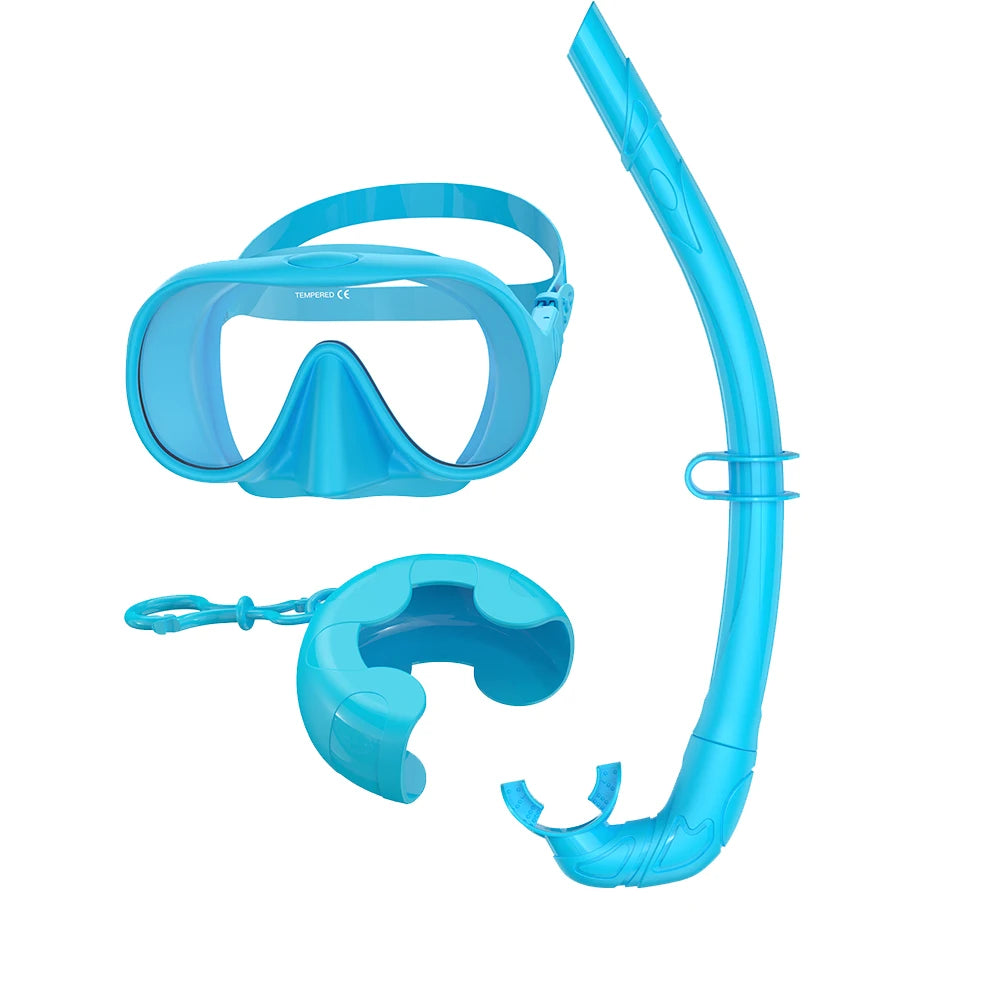 Ensemble masque et tuba disponible en plusieurs couleurs
