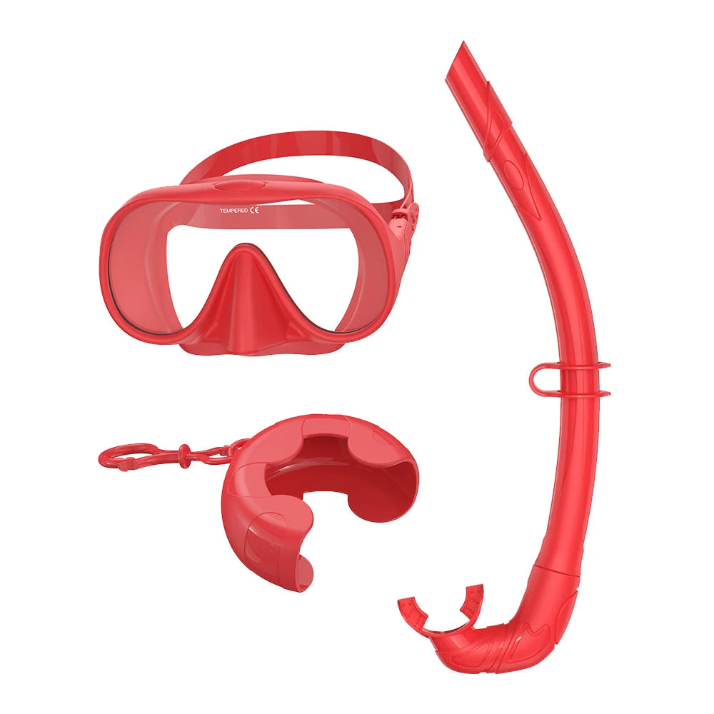 Ensemble masque et tuba disponible en plusieurs couleurs