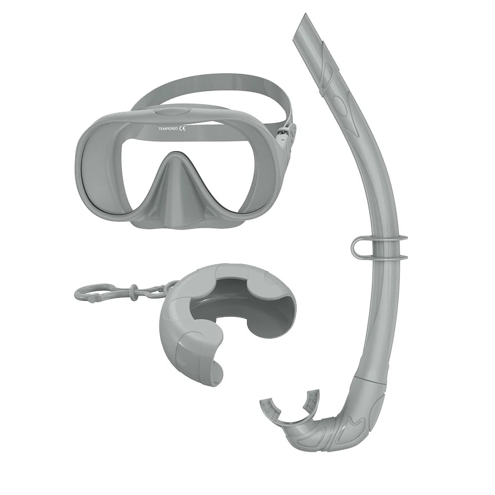Ensemble masque et tuba disponible en plusieurs couleurs