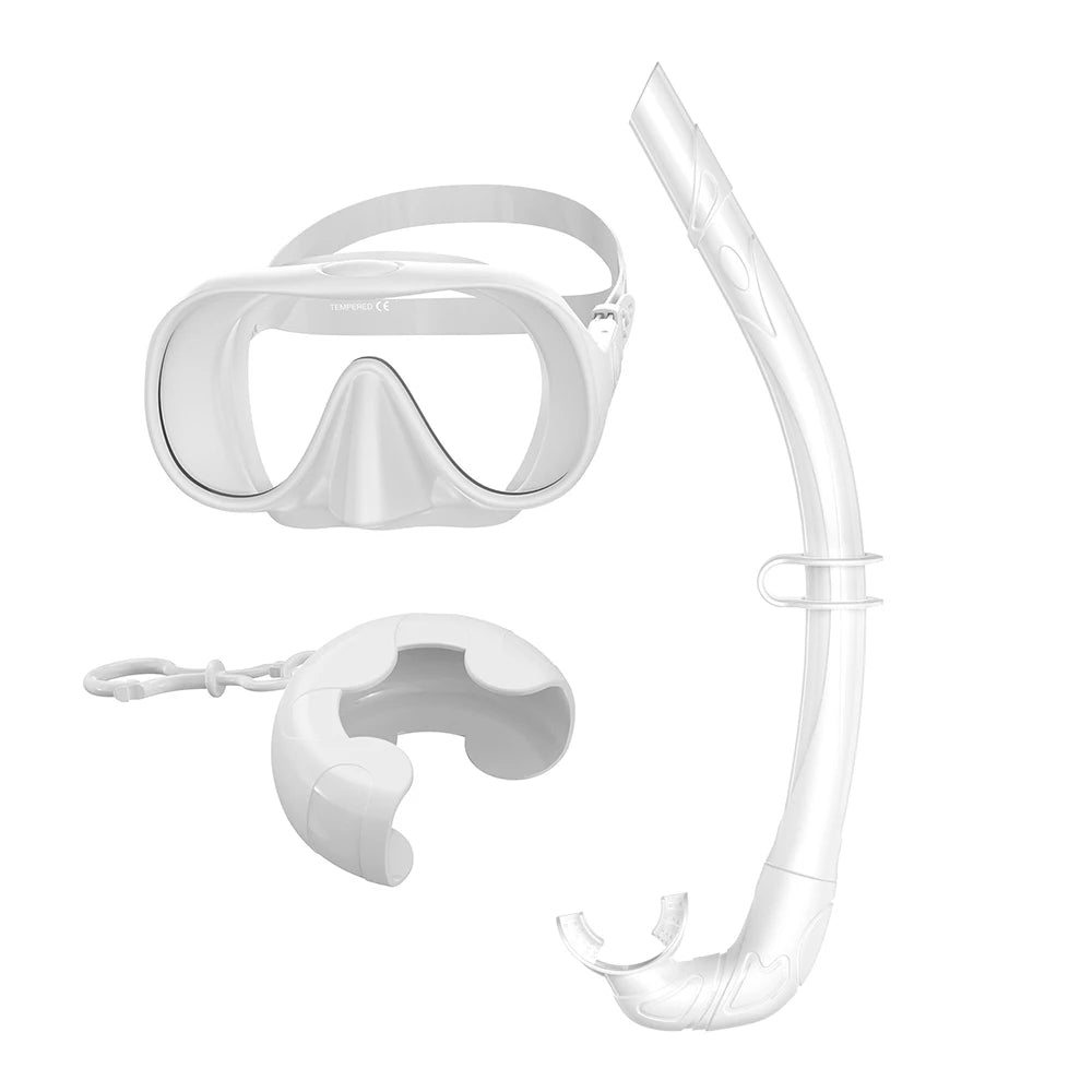 Ensemble masque et tuba disponible en plusieurs couleurs