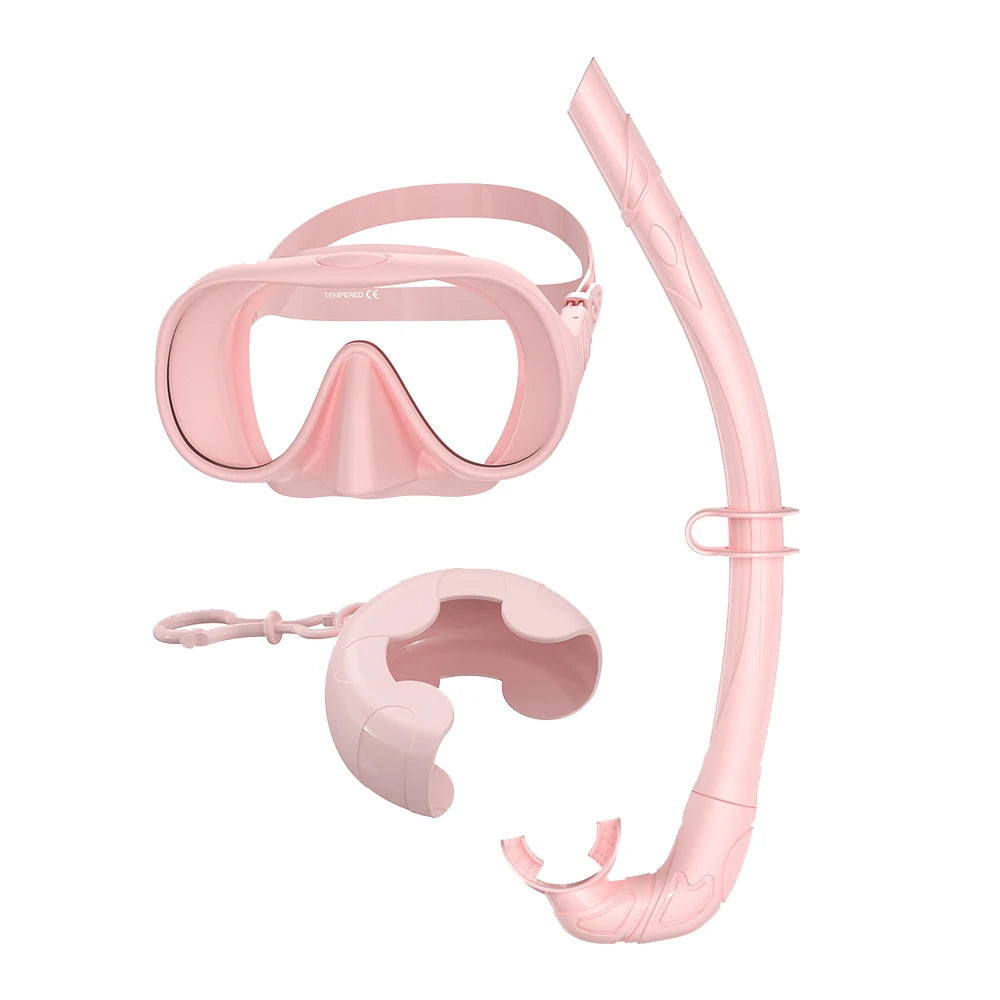 Ensemble masque et tuba disponible en plusieurs couleurs