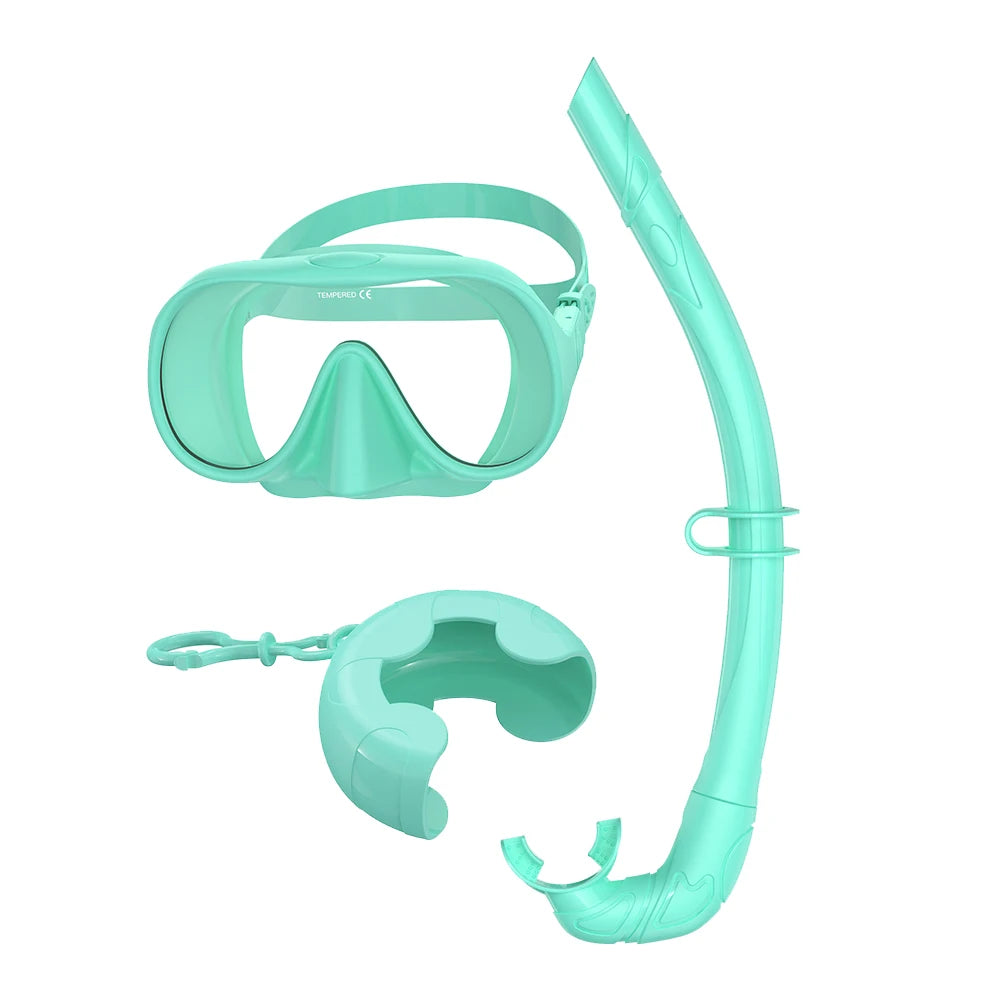 Ensemble masque et tuba disponible en plusieurs couleurs