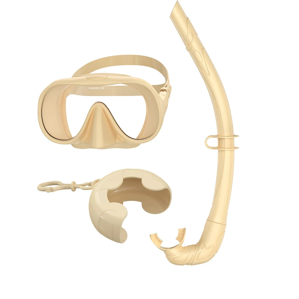 Ensemble masque et tuba disponible en plusieurs couleurs