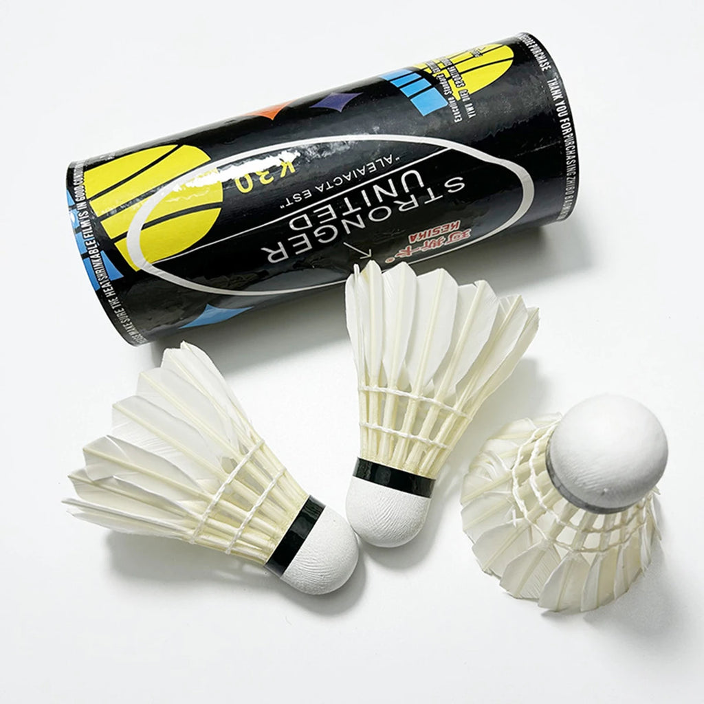 3 volants de badminton professionnels