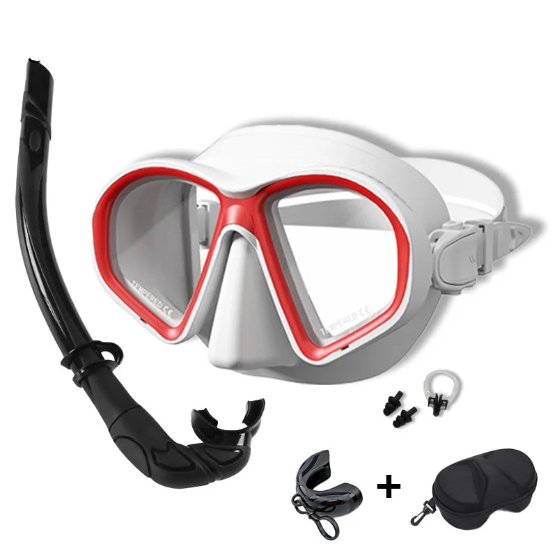 Ensemble masque et tuba disponible en plusieurs couleurs