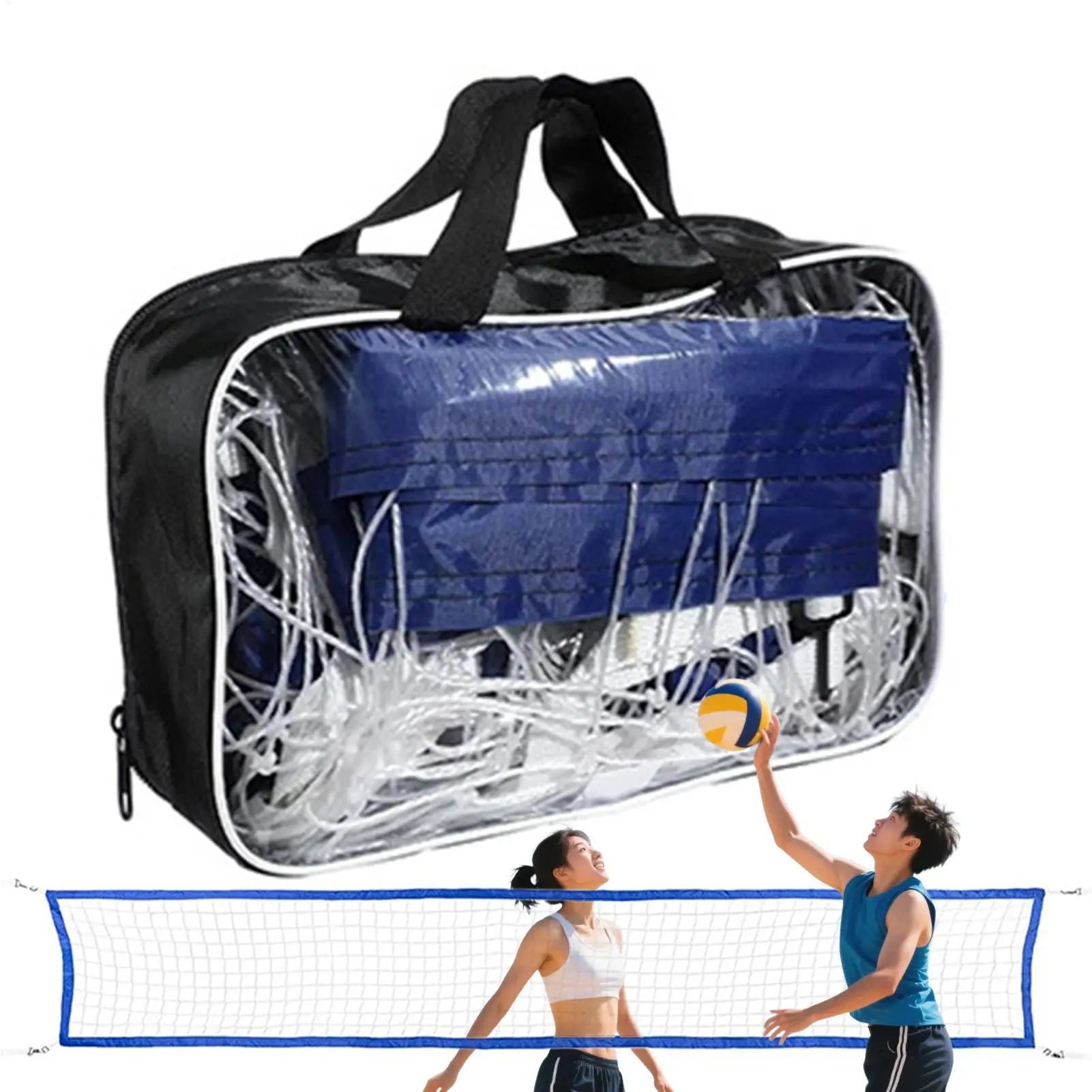 Filet de volleyball en piscine