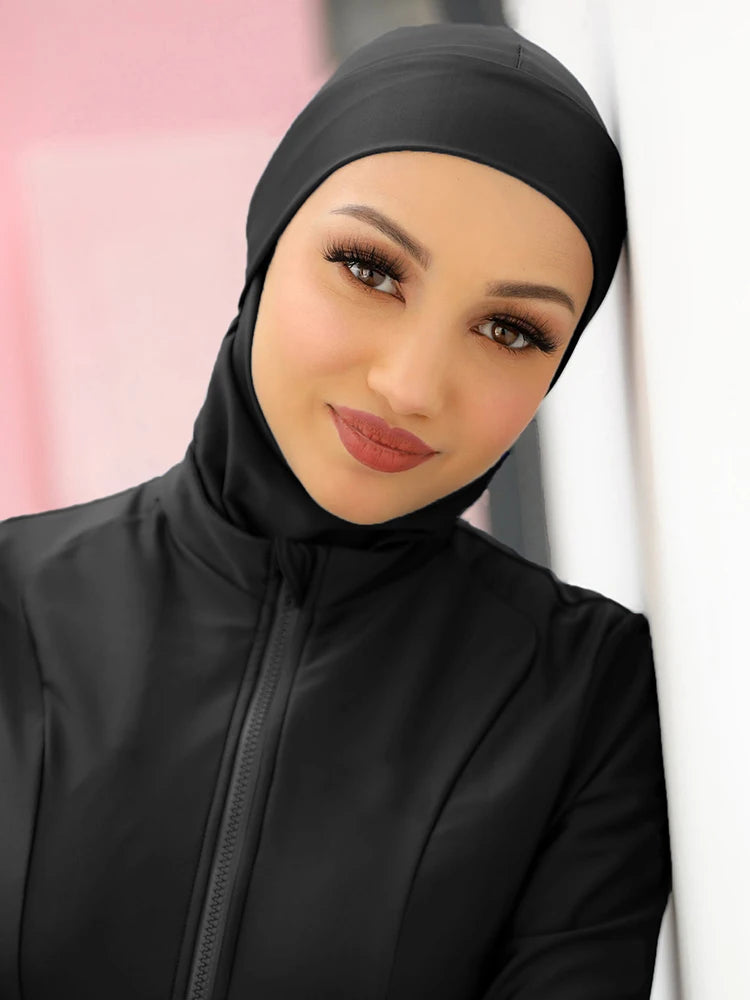 Burkini femme avec hijab intégré