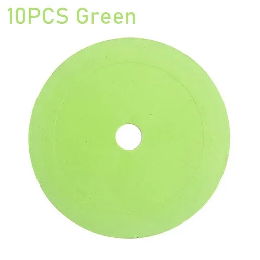 10pcs disque plat entraînement football