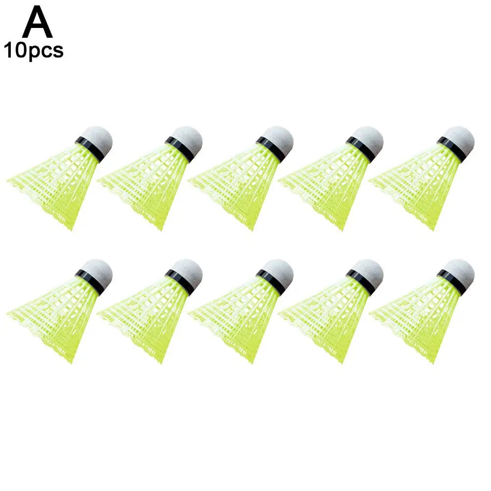 10PCS Green Badminton Balls