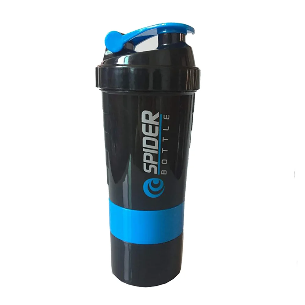 Bouteille pour faire des shake protéines portable