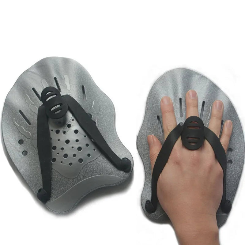 Plaquettes natation pour les mains
