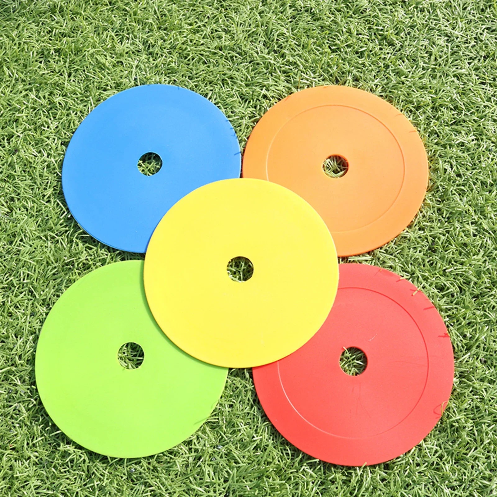10pcs disque plat entraînement football