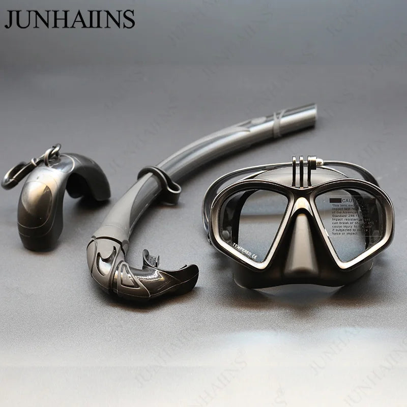 Ensemble professionnel comprenant un tuba et un masque