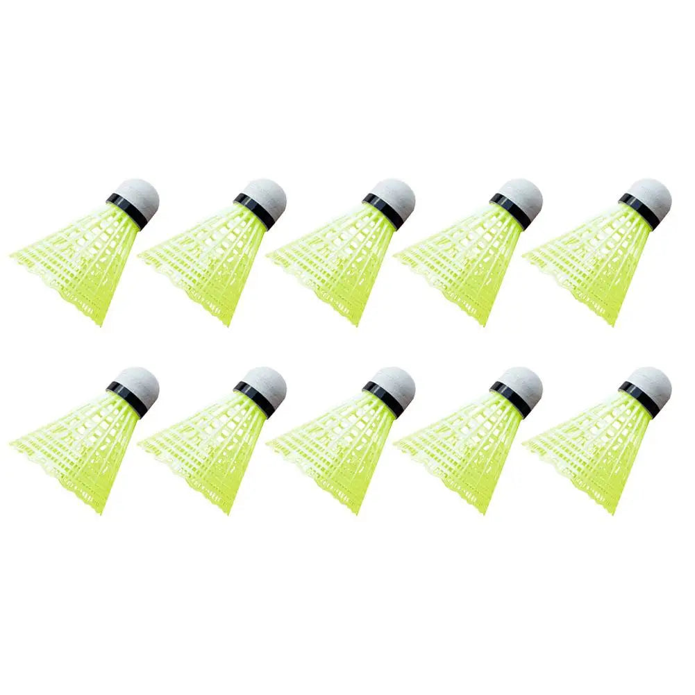 10PCS Green Badminton Balls
