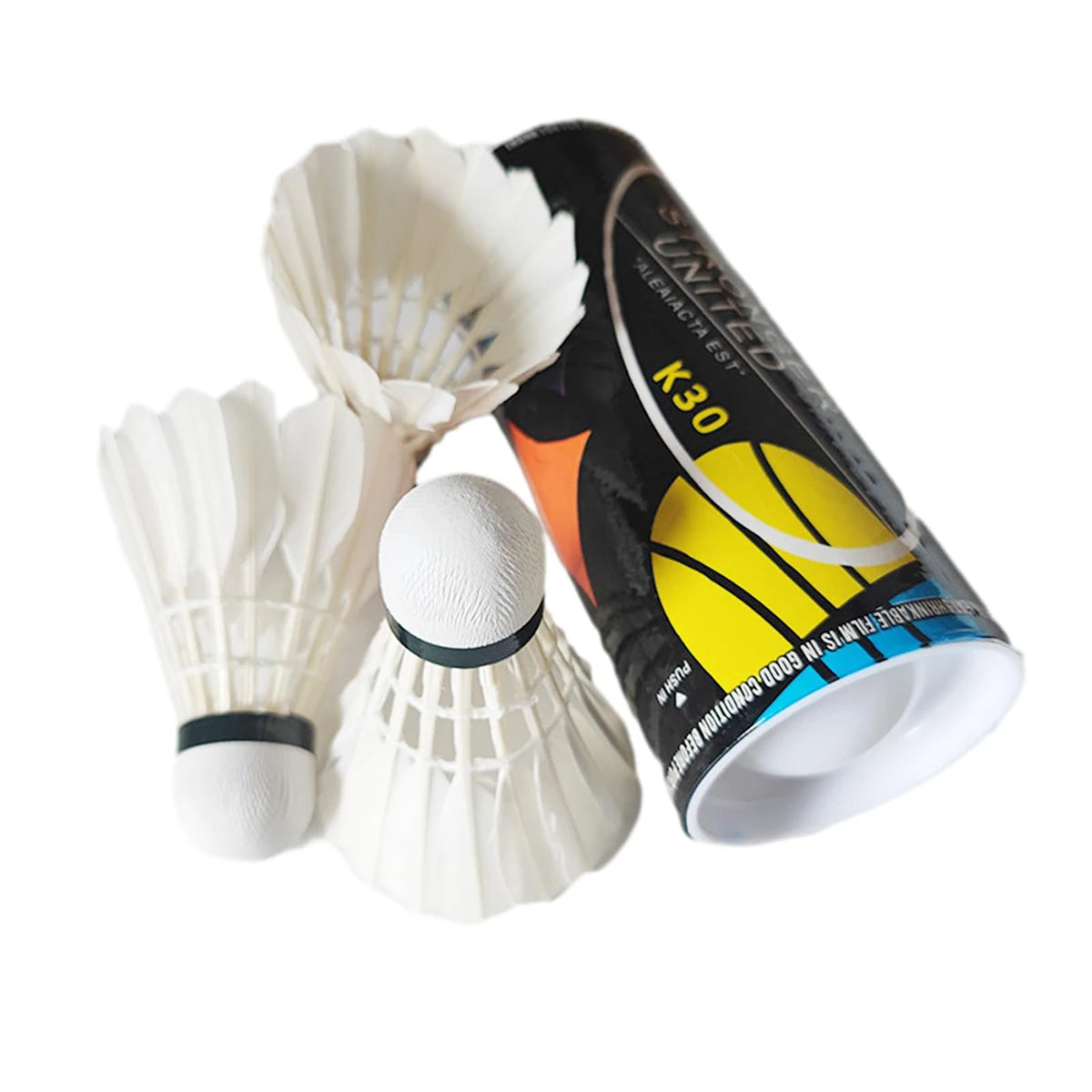 3 volants de badminton professionnels