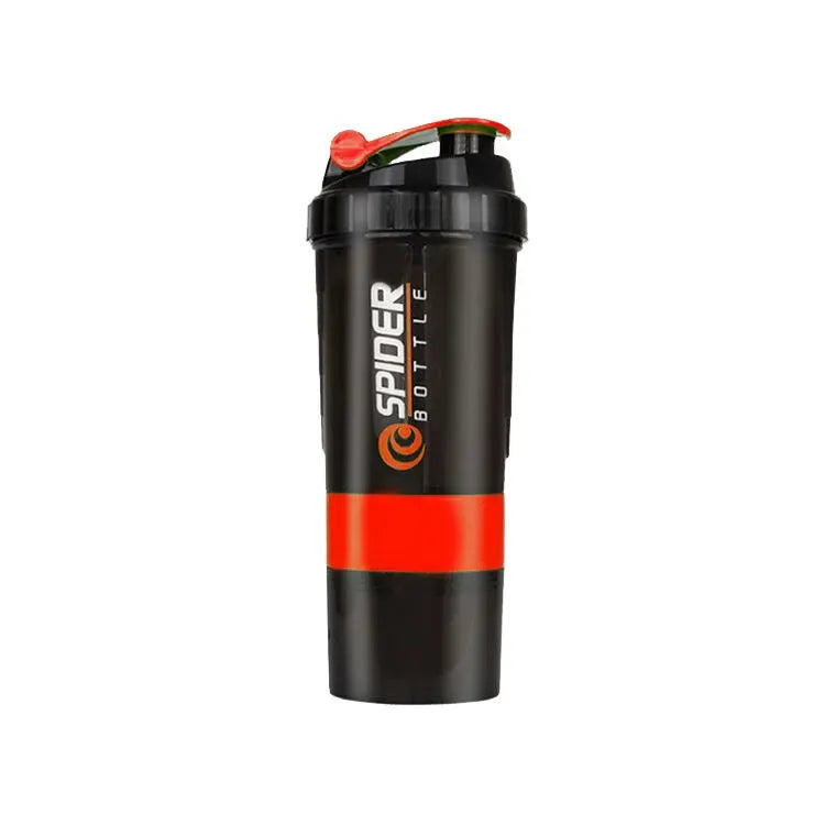 Bouteille pour faire des shake protéines portable
