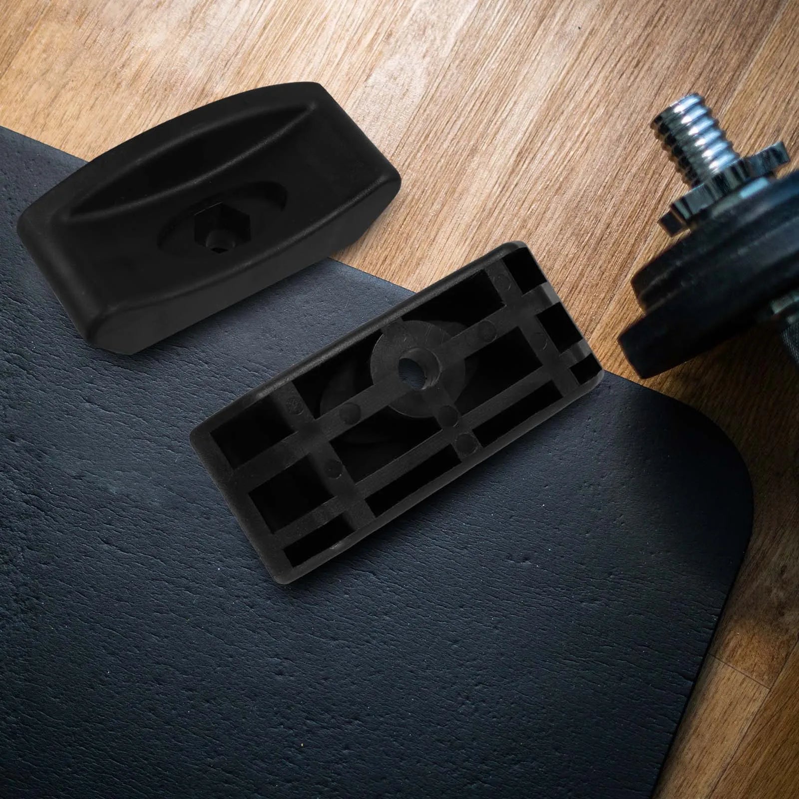 4pcs Dumbbell protège sol