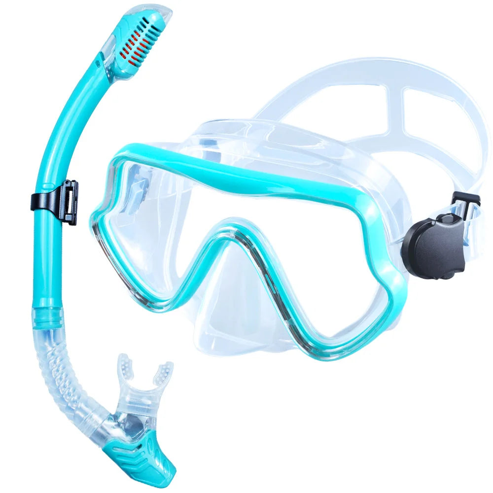 Ensemble masque et tuba disponible en plusieurs couleurs