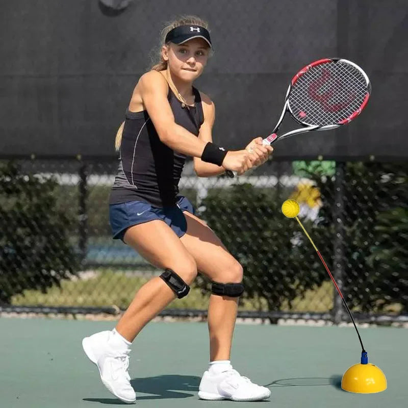Portable Tennis Trainer Equipment Rebound Practice Training