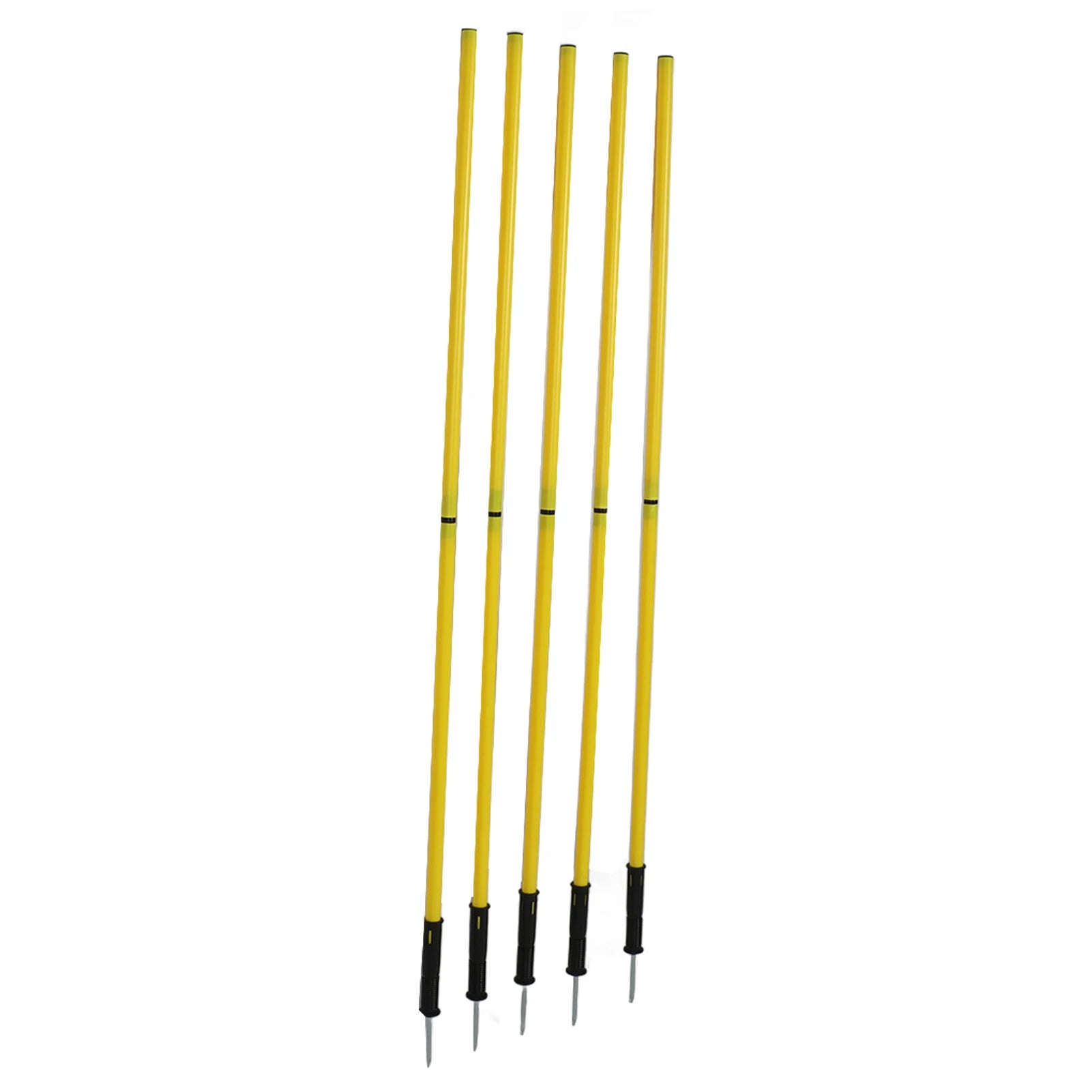 5pcs football agile perche 1.5m Adjustable entraînement