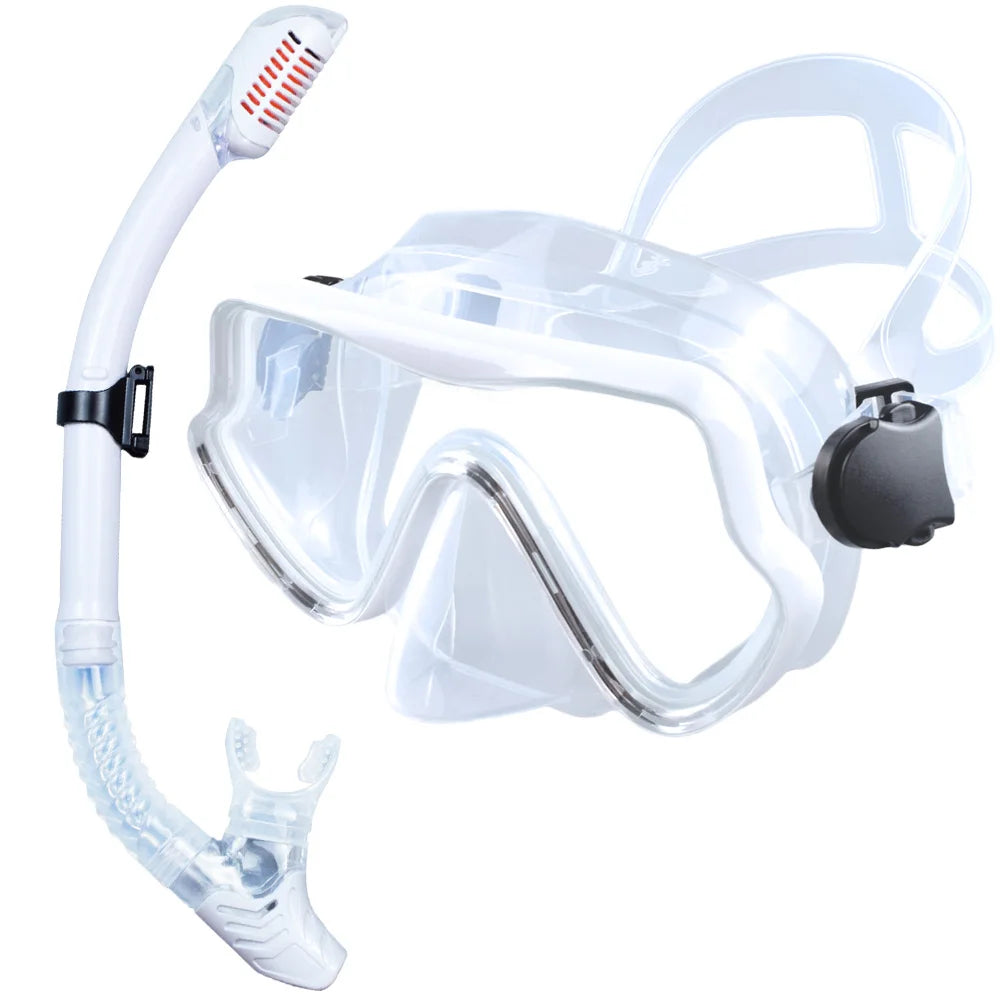 Ensemble masque et tuba disponible en plusieurs couleurs