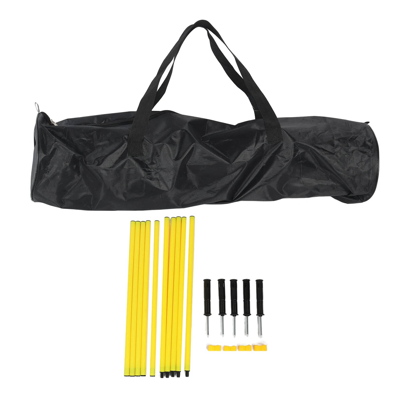 5pcs football agile perche 1.5m Adjustable entraînement