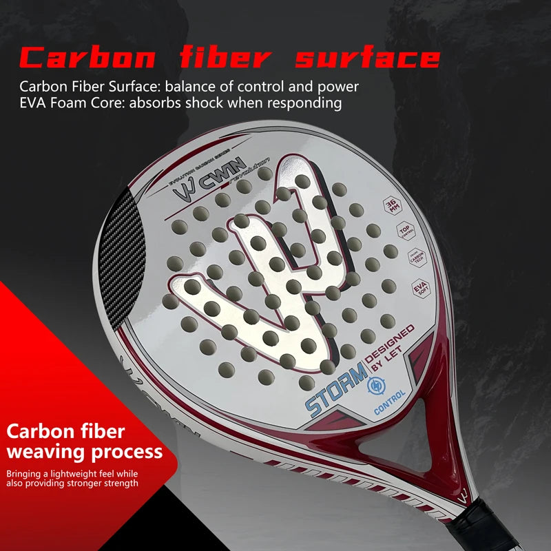 Paddle Raquette en fibre de carbone