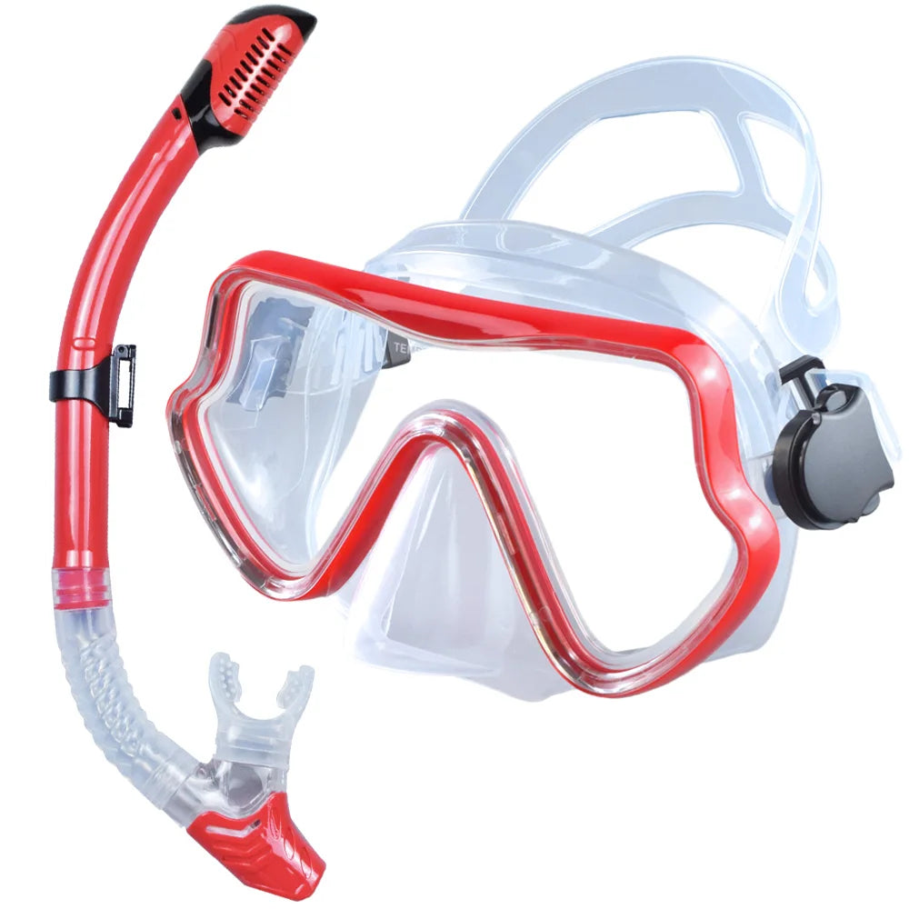 Ensemble masque et tuba disponible en plusieurs couleurs