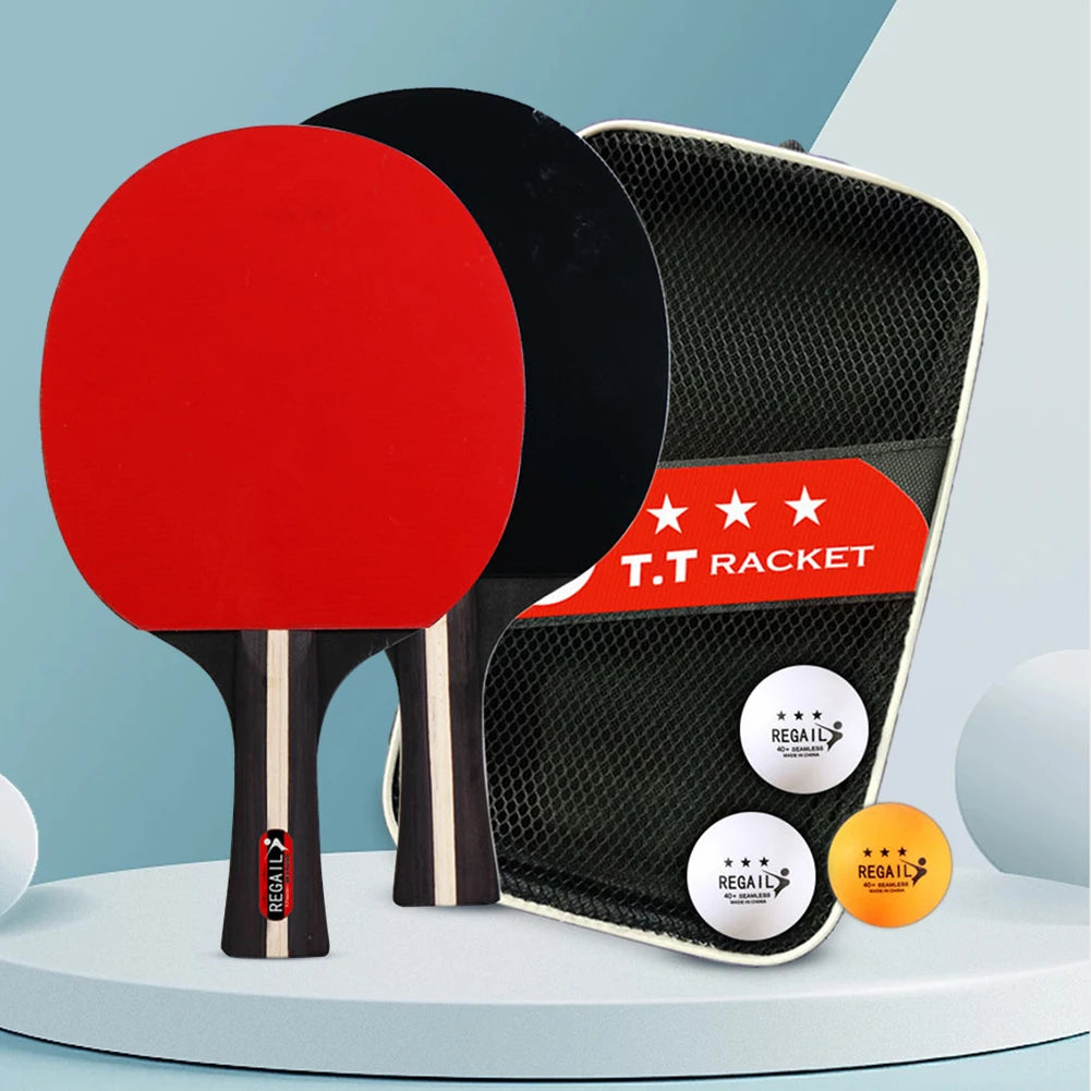 Tennis de table 2 Raquettes & 3 Balles