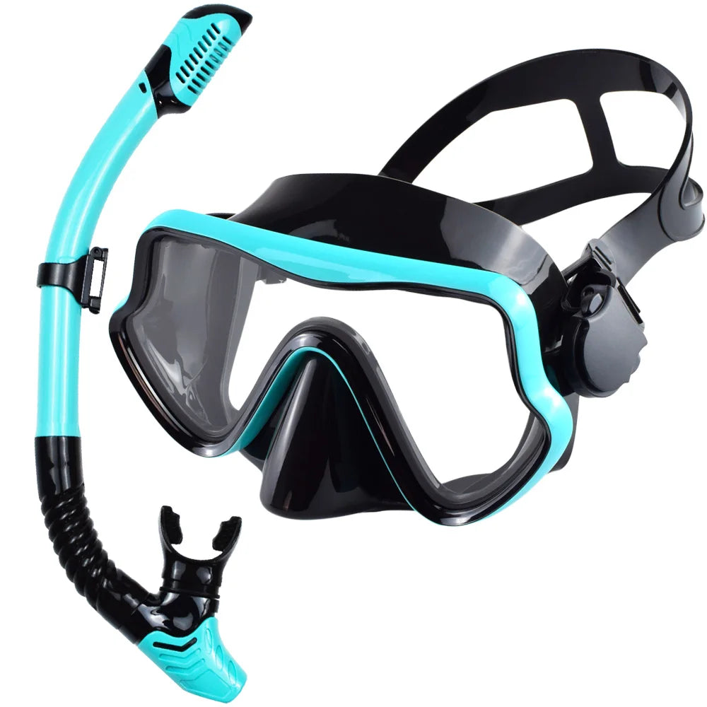 Ensemble masque et tuba disponible en plusieurs couleurs