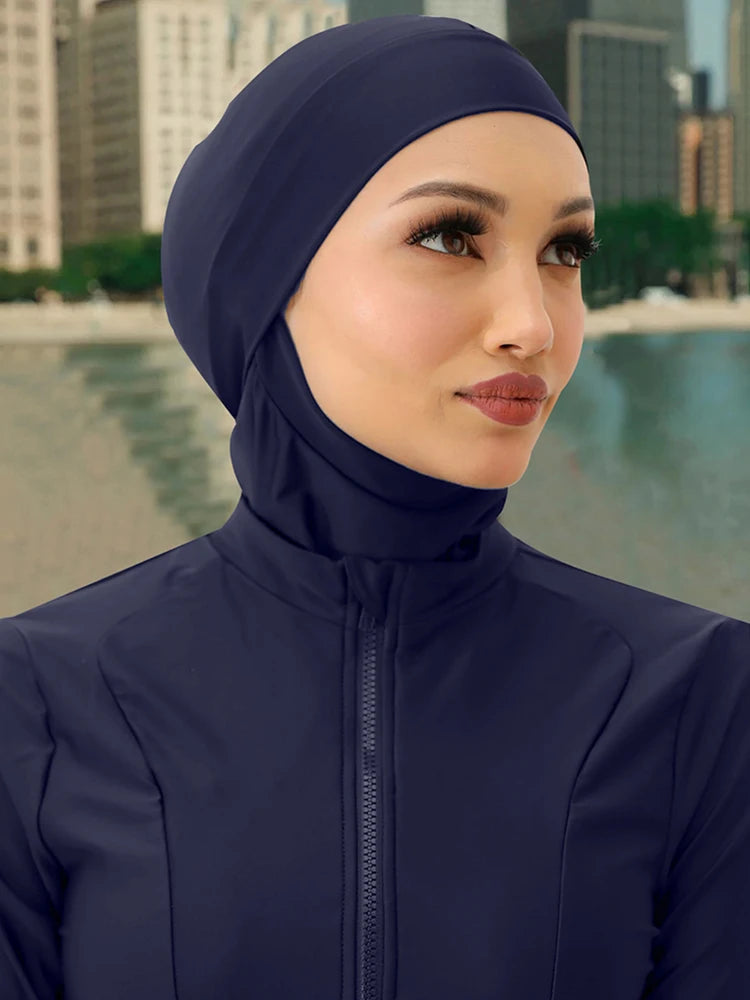 Burkini femme avec hijab intégré