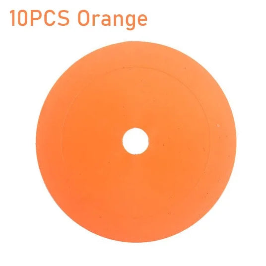10pcs disque plat entraînement football