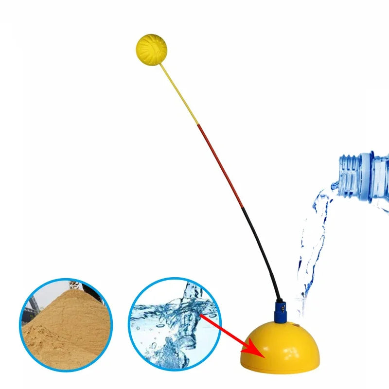 Portable Tennis Trainer Equipment Rebound Practice Training