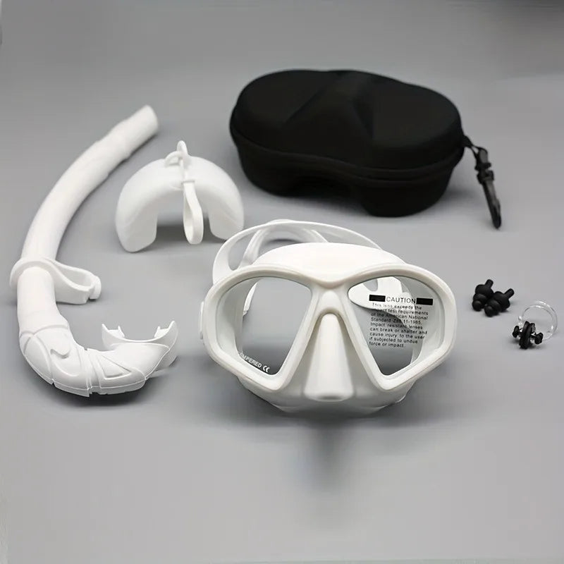 Ensemble masque et tuba disponible en plusieurs couleurs