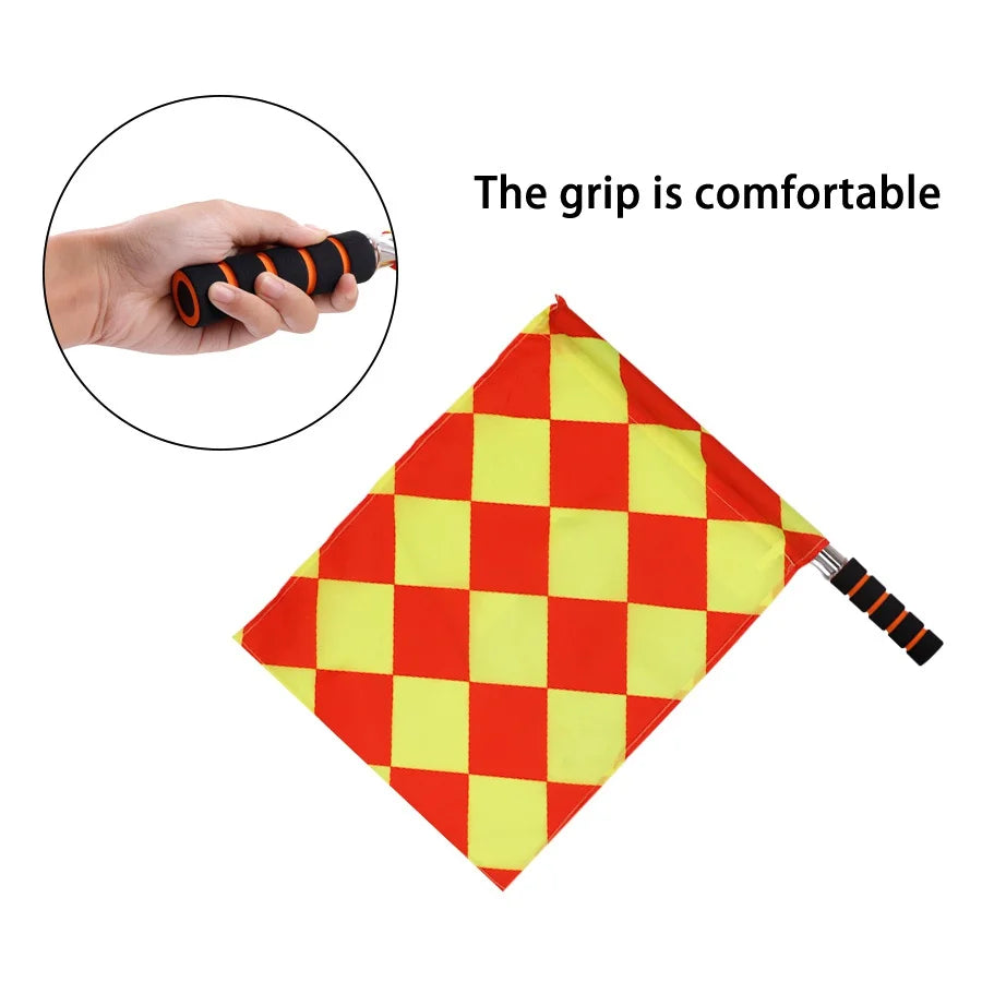 2pcs/Pack football drapeau d’arbitre