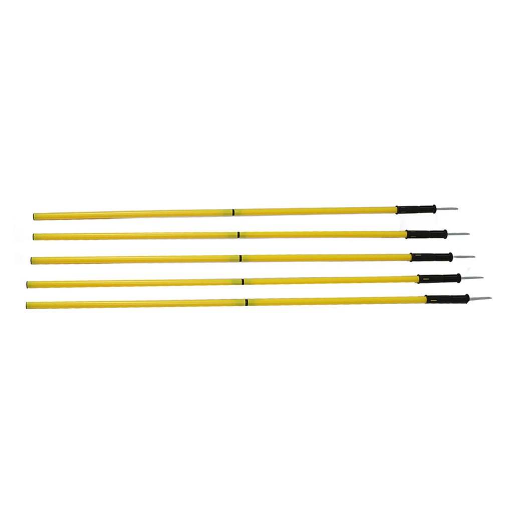 5pcs football agile perche 1.5m Adjustable entraînement
