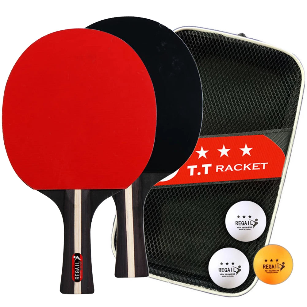 Tennis de table 2 Raquettes & 3 Balles